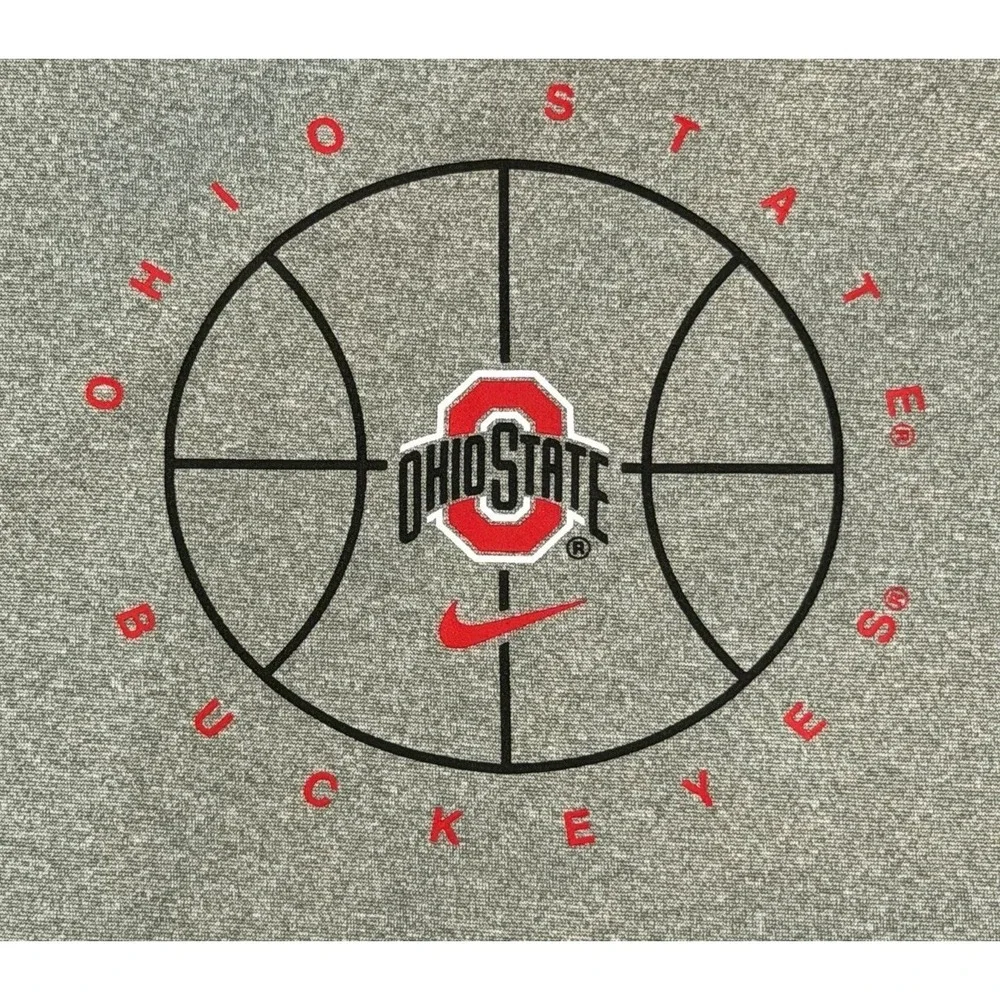 Ohio State Buckeyes Nike Therma-fit Hoody Sweatshirt Young Boys Size 8 Medium